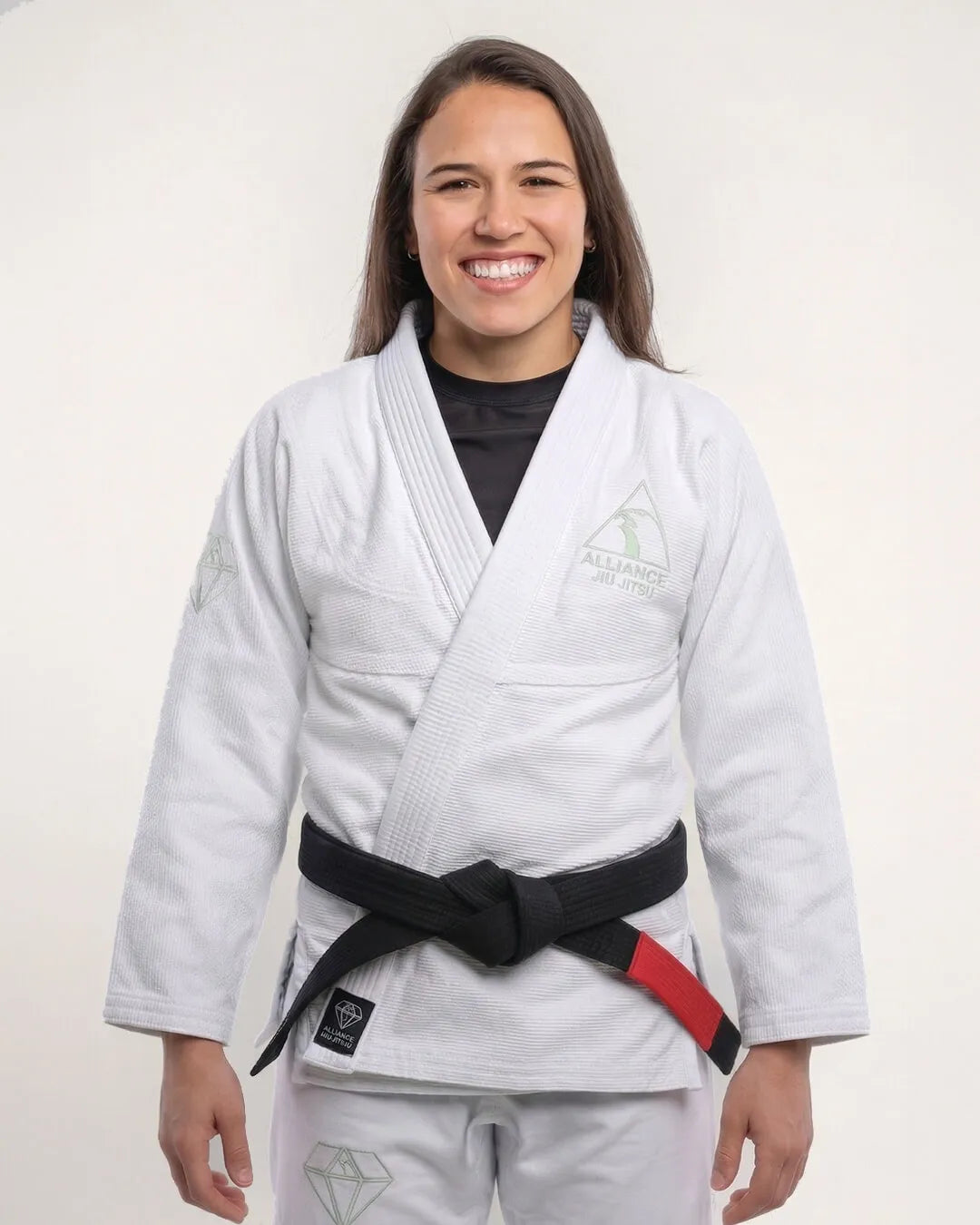 Diamonds Alliance Jiu Jitsu White Kimono - Women