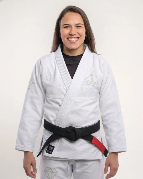 Diamonds Alliance Jiu Jitsu White Kimono - Women