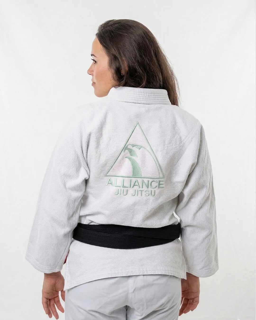 Diamonds Alliance Jiu Jitsu White Kimono - Women