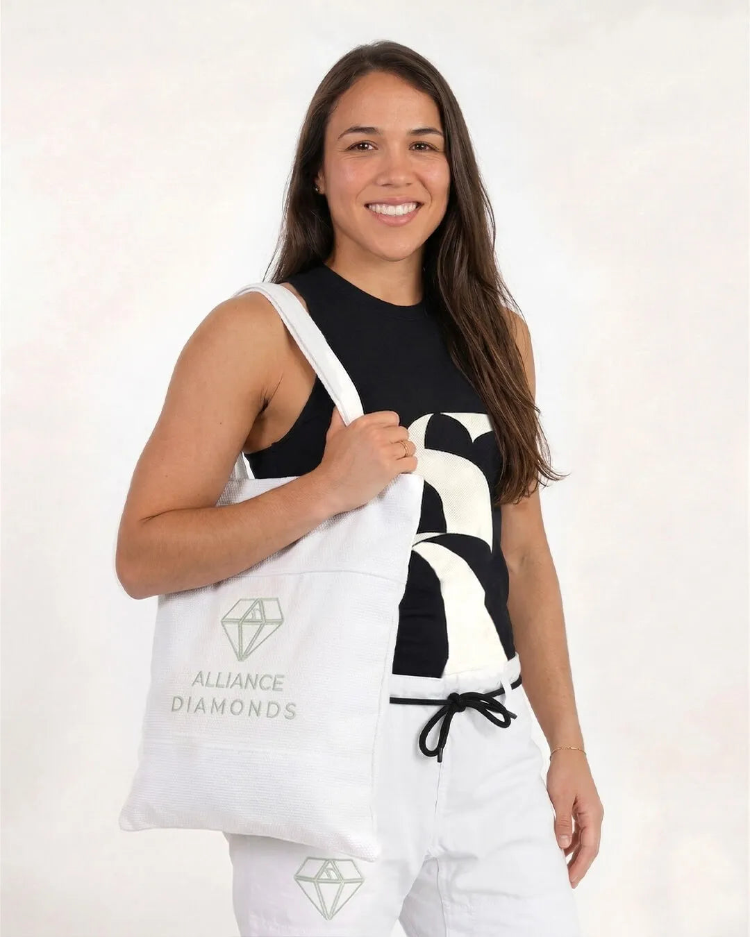 Diamonds Alliance Jiu Jitsu White Kimono - Women
