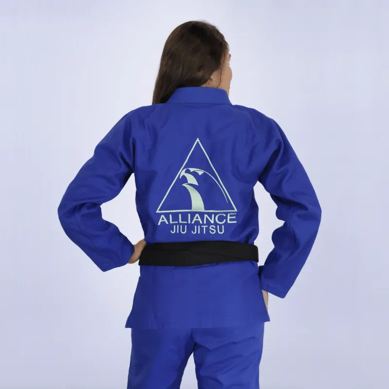 Diamonds Alliance Jiu Jitsu Blue Kimono - Women